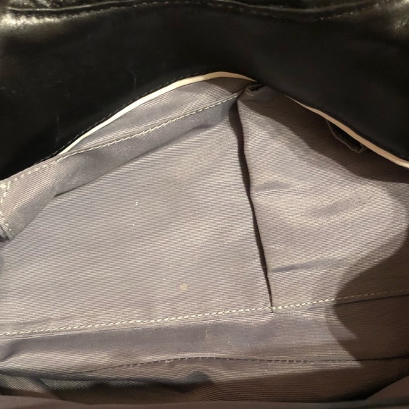 Authentic Coach Genuine leather and suede beautiful C pattern handbag - Picture 10 of 16